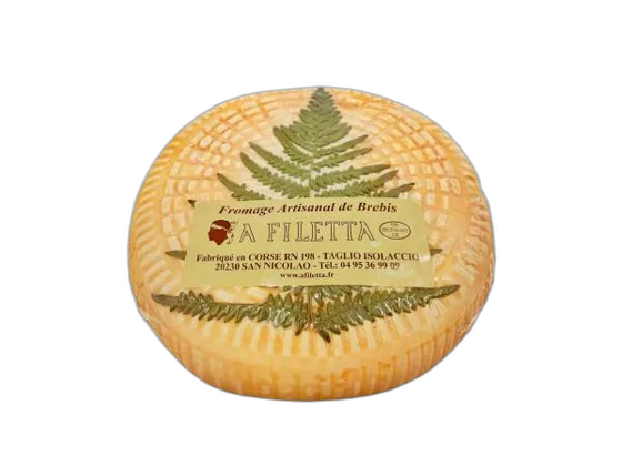 A Filetta Brebis — gewassen-korstkaas uit Corsica, Haute-Corse (Taglio-Isolaccio, Casinca)