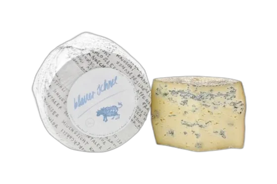 Blauer Schnee — blauwe kaas uit Emmental (kanton Bern)