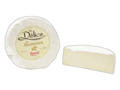 Délice de Bourgogne — witschimmelkaas uit Bourgondië (Saligny, Yonne)
