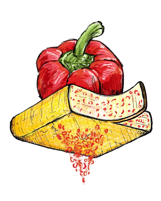 Jumi Raclette Paprika — harde kaas uit Emmental (kanton Bern)