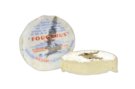 Le Fougerus — witschimmelkaas uit Brie, Seine-et-Marne (Île-de-France)