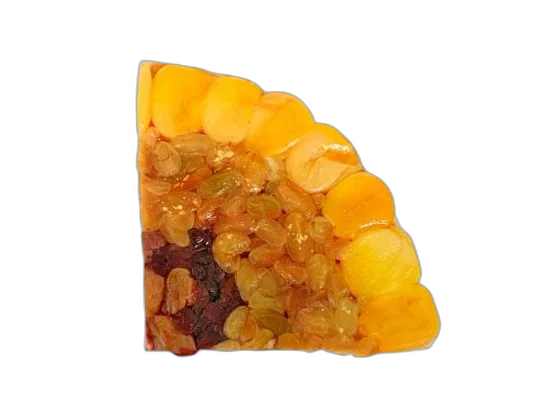 Occelli Frutta e Grappa di Moscato — harde kaas uit Piemonte (Valcasotto, Cuneo)