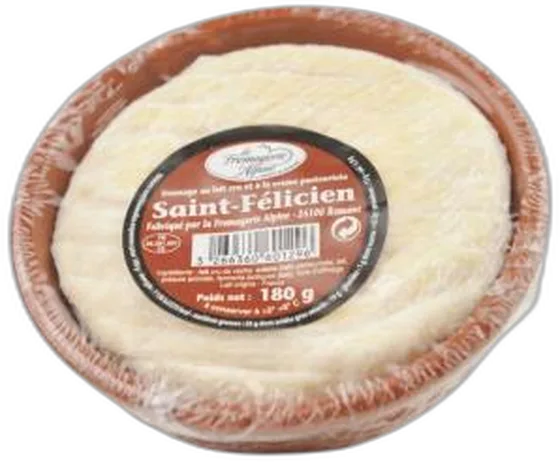Saint-Félicien — witschimmelkaas uit Dauphiné en Lyonnais (Isère, Rhône)