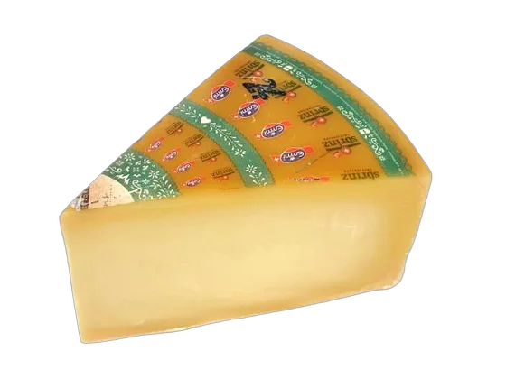 Sbrinz — harde kaas uit Centraal-Zwitserland (Luzern, Schwyz, Nidwalden, Zug)